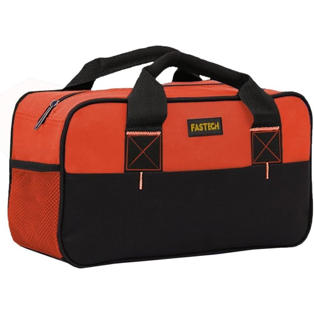 Waterproof Tool Tote 14 Inch Orange Wide Mouth
